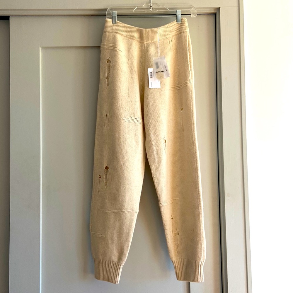 NWT Helmut Lang knit pants Size S